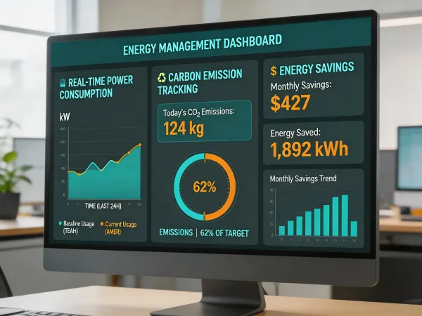 GreenWave energy analytics dashboard
