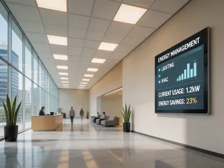 Commercial building energy management