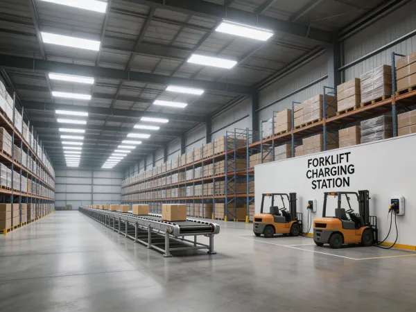 Logistics warehouse energy monitoring