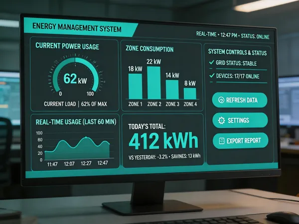 GreenWave EMS dashboard interface